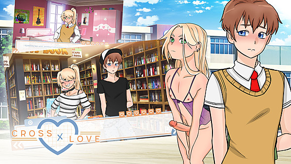 Cross x Love - Yaoi - Novelas visuales hentai - XVideos Games