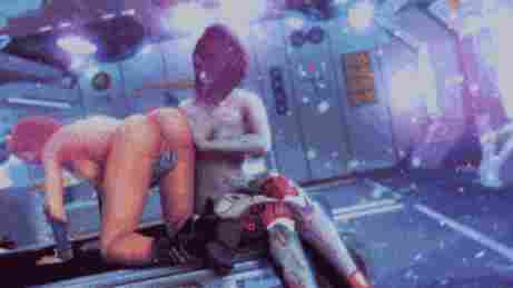 Lesbische Cyborg-Modus Szene - Gray - Other Hentai Games - XVideos Games