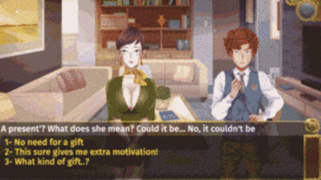 目的を達成するための難しい選択 - The Last Week of My Virgin Life - Hentai Visual Novels - XVideos Games