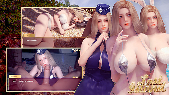 Lost Island - Визуальные романы в жанре хентай - XVideos Games